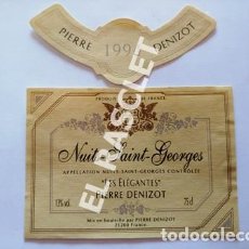 Etiquetas antiguas: ANTIGUA ETIQUETA DE VINO FRANCES -NUITS - SAINT -GEORGES - 1994 -