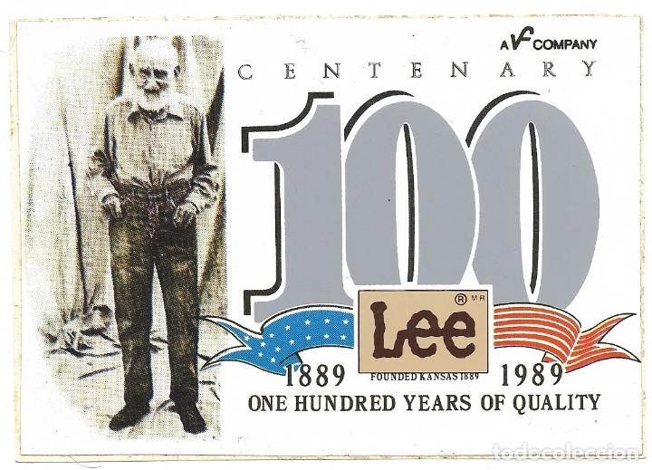 Etiquetas antiguas: Lee 100 a&ntilde;os 1889-1989