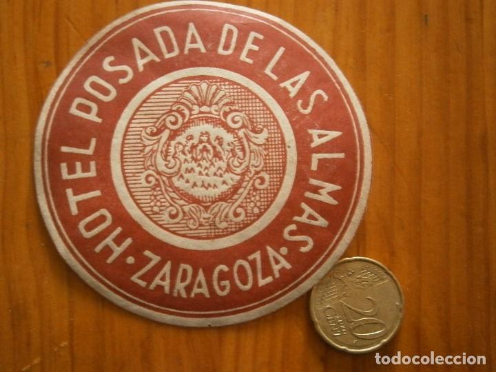 Etiquetas antiguas: HOTEL POSADA,DE, LAS ALMAS,&iexcl;&iexcl; ETIQUETA DE ,ZARAGOZA''A&Ntilde;OS 30 40&iexcl;UNICA EN TC&iexcl;DISPONEMOS MAS DE 100.00