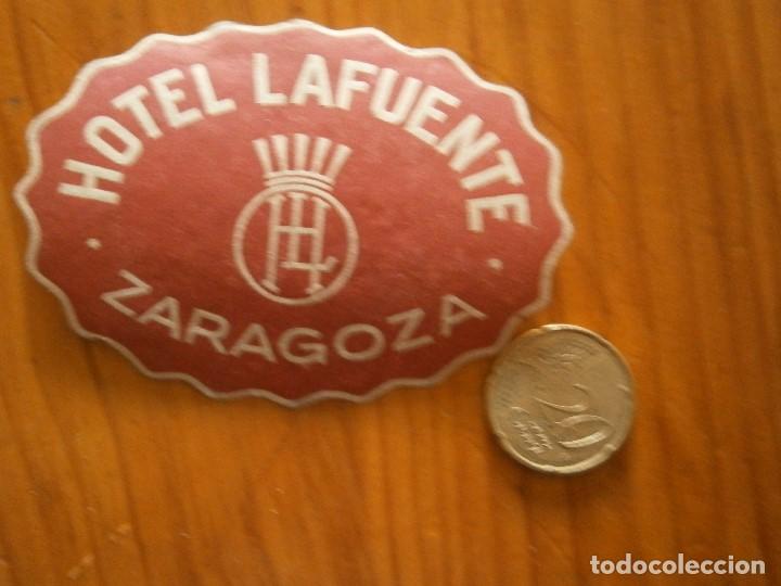 Etiquetas antiguas: &iexcl;&iexcl; ETIQUETA DE ,ZARAGOZA''A&Ntilde;OS 30 40&iexcl;UNICA EN TC&iexcl;HOTEL LA FUENTE