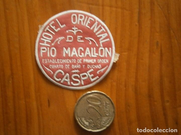 Etiquetas antiguas: HOTEL ORIENTAL,DE PIO,MAGALLON,CASPE,&iexcl;&iexcl; ETIQUETA DE ,'A&Ntilde;OS 30 40&iexcl;UNICA EN TC&iexcl;DISPONEMOS MAS DE 100.0