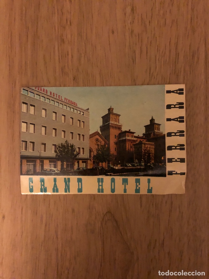 Etiquetas antiguas: Etiqueta hotel extranjero