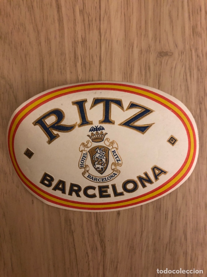 Etiquetas antiguas: Etiqueta de hotel