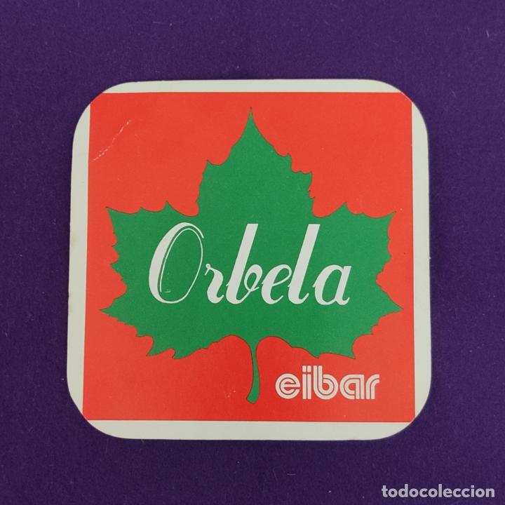 Etichette antiche: POSAVASOS DE EIBAR (GUIPUZCOA). ORBELA.