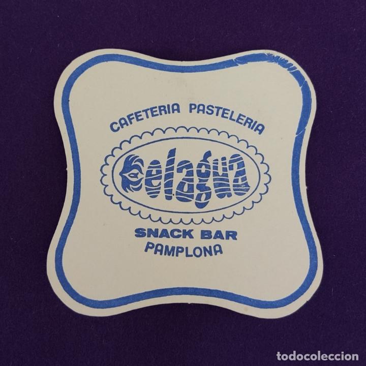 Etichette antiche: POSAVASOS DE PAMPLONA (NAVARRA). CAFETERIA PASTELERIA BELAGUA.