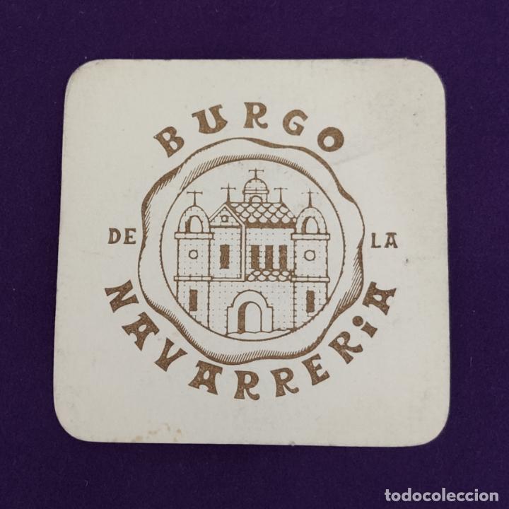 Etichette antiche: POSAVASOS DE PAMPLONA (NAVARRA). BURGO DE LA NAVARRERIA.