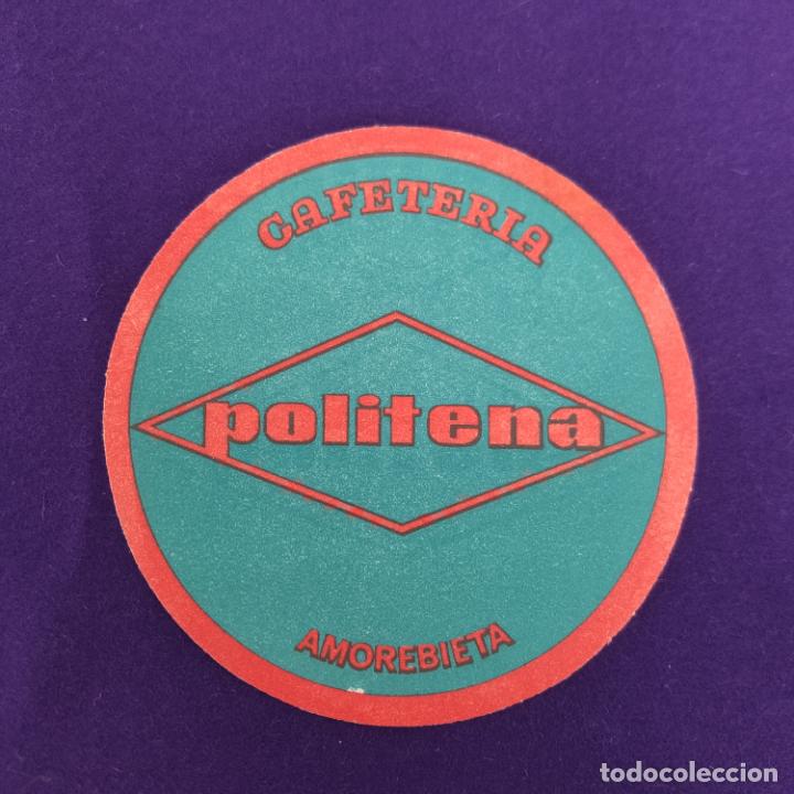 Etichette antiche: POSAVASOS DE AMOREBIETA (VIZCAYA). CAFETERIA POLITENA.