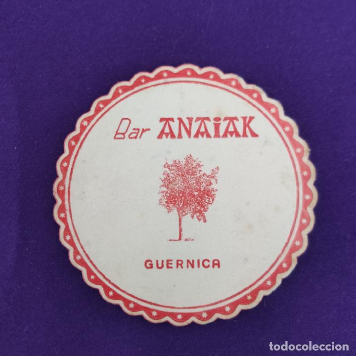 Alte Etiketten: POSAVASOS DE GUERNICA (VIZCAYA). BAR ANAIAK.