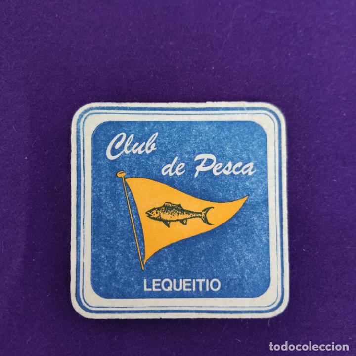 Alte Etiketten: POSAVASOS DE LEQUEITIO (VIZCAYA). CLUB DE PESCA.