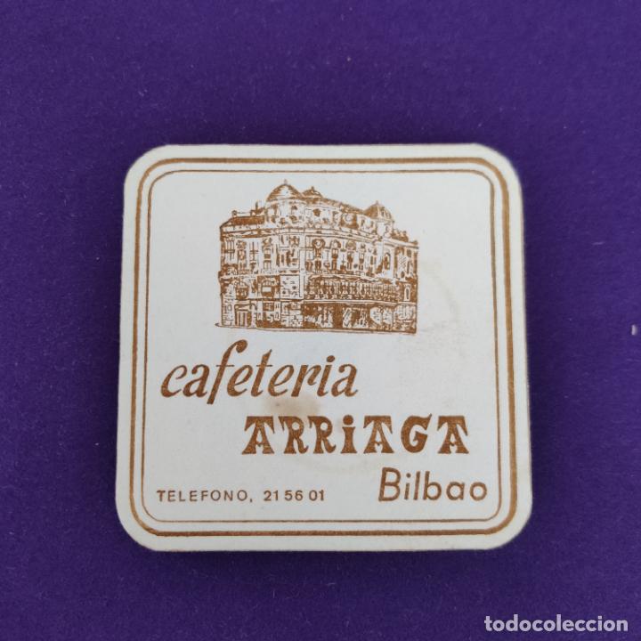 Alte Etiketten: POSAVASOS DE BILBAO (VIZCAYA). CAFETERIA ARRIAGA.