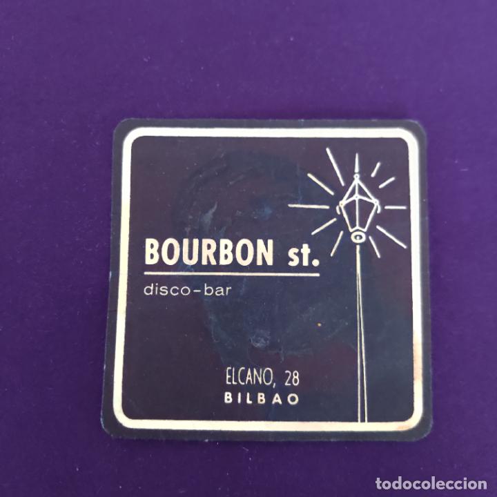 Alte Etiketten: POSAVASOS DE BILBAO (VIZCAYA). BOURBON ST DISCO BAR.