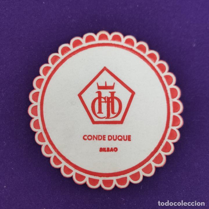 Alte Etiketten: POSAVASOS DE BILBAO (VIZCAYA). CONDE DUQUE.
