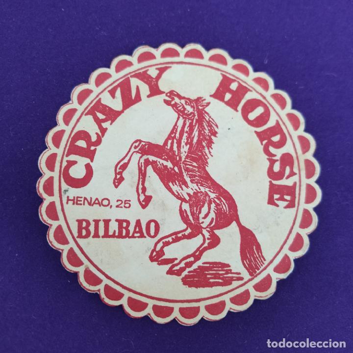 Alte Etiketten: POSAVASOS DE BILBAO (VIZCAYA). CRAZY HORSE.