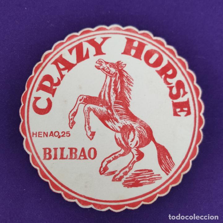 Alte Etiketten: POSAVASOS DE BILBAO (VIZCAYA). CRAZY HORSE.