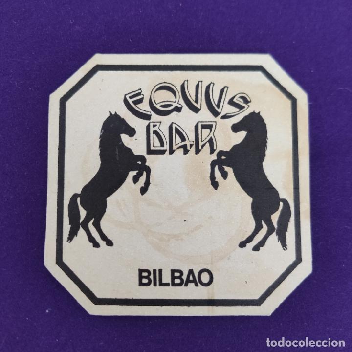 Alte Etiketten: POSAVASOS DE BILBAO (VIZCAYA). EQUUS BAR.