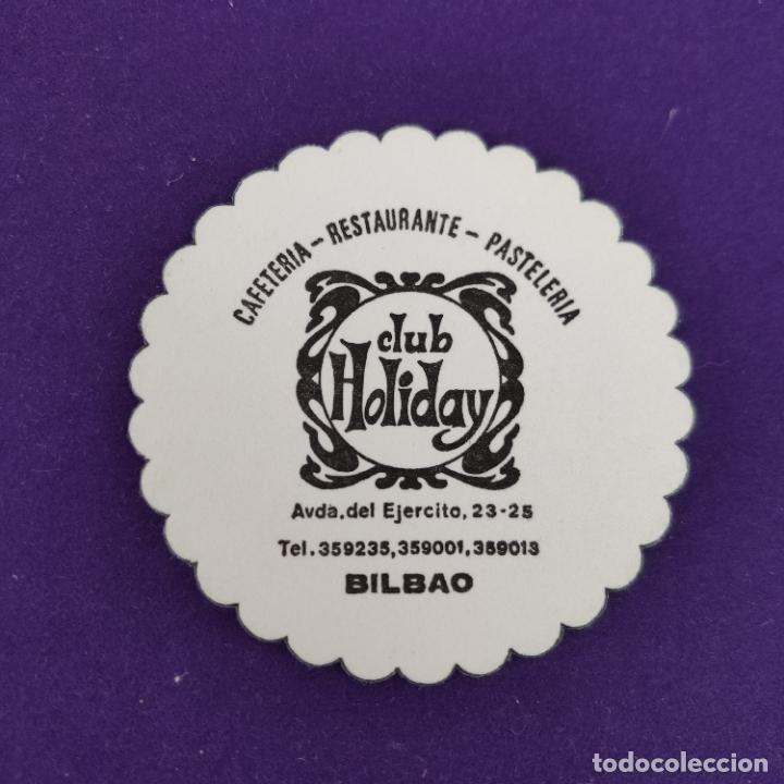 Alte Etiketten: POSAVASOS DE BILBAO (VIZCAYA). CLUB HOLIDAY.