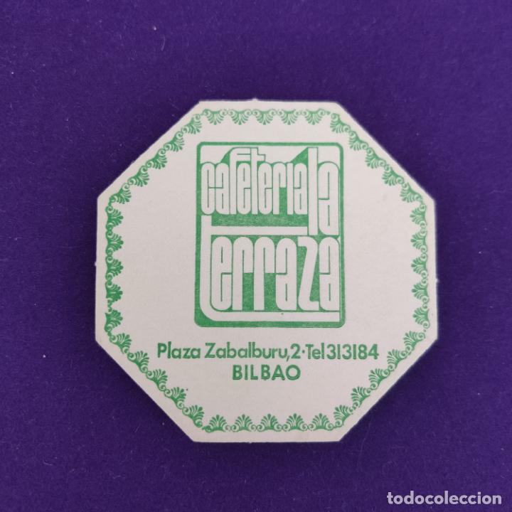 Etichette antiche: POSAVASOS DE BILBAO (VIZCAYA). CAFETERIA LA TERRAZA.