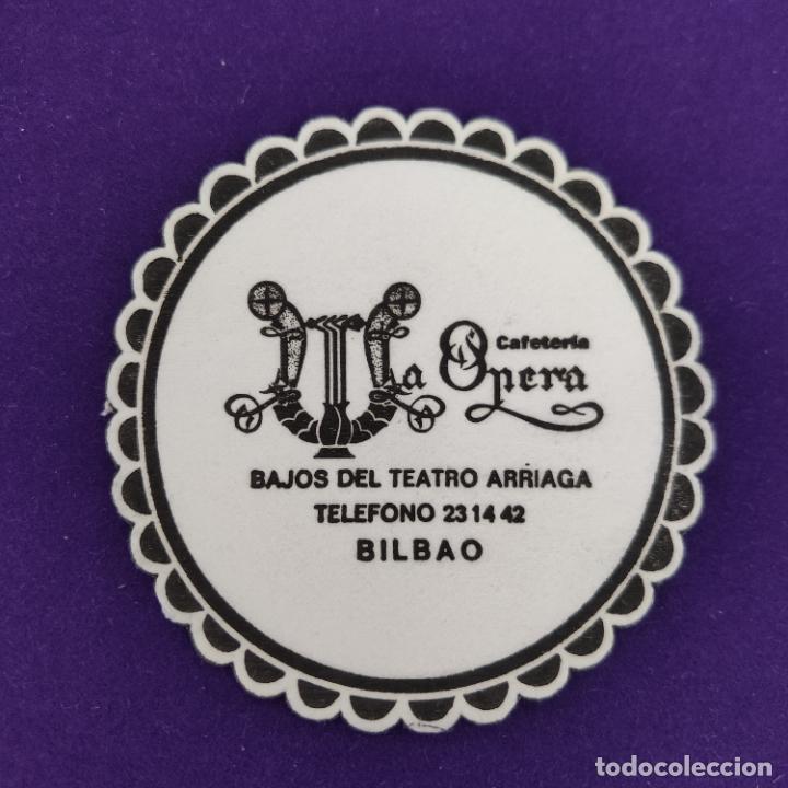Etichette antiche: POSAVASOS DE BILBAO (VIZCAYA). CAFETERIA OPERA.