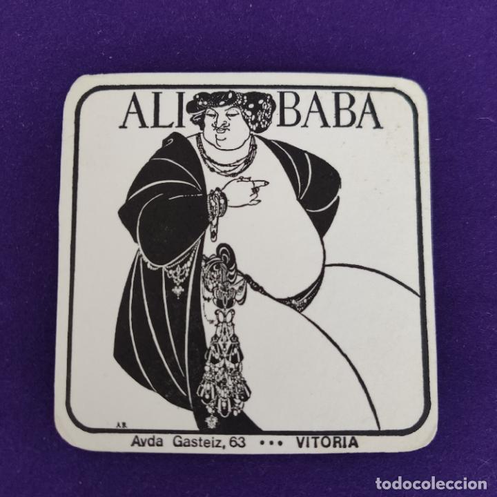 Etiquetas antiguas: POSAVASOS DE VITORIA (ALAVA). ALI BABA. - Foto 1