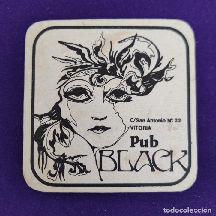 Etichette antiche: POSAVASOS DE VITORIA (ALAVA). PUB BLACK.