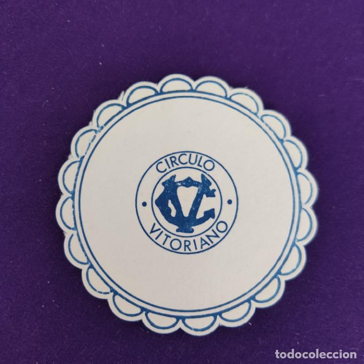 Alte Etiketten: POSAVASOS DE VITORIA (ALAVA). CIRCULO VITORIANO.