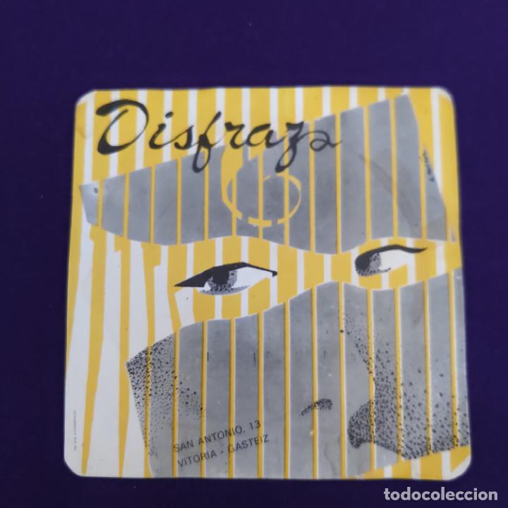 Alte Etiketten: POSAVASOS DE VITORIA (ALAVA). DISFRAZA.