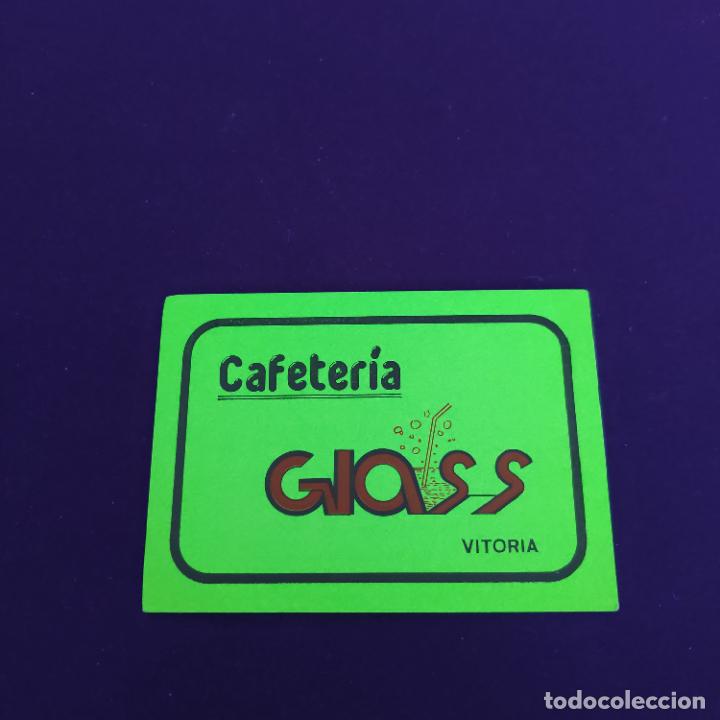 Alte Etiketten: POSAVASOS DE VITORIA (ALAVA). CAFETERIA GLASS.