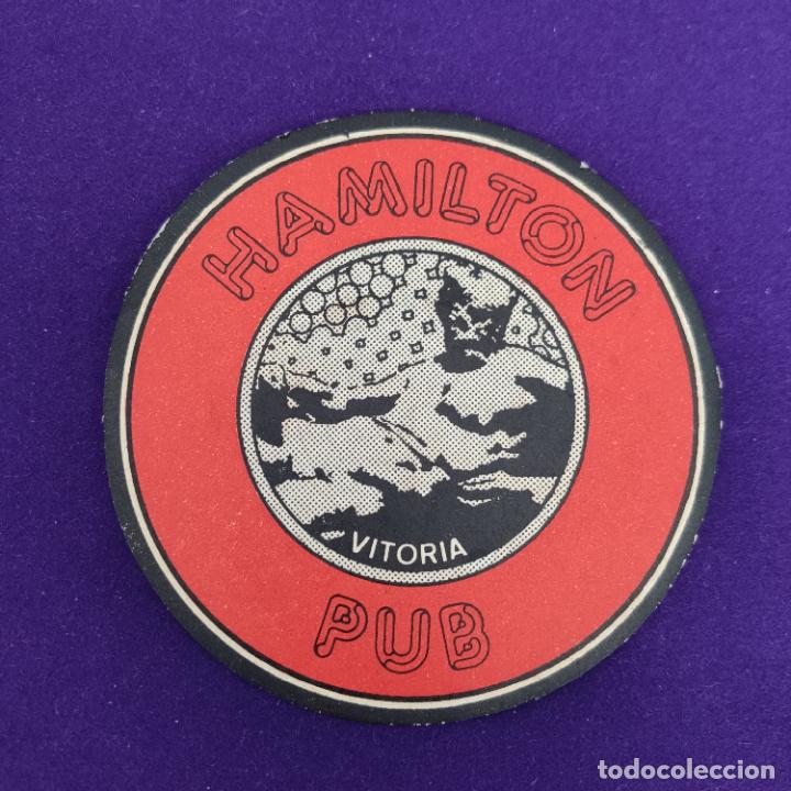 Alte Etiketten: POSAVASOS DE VITORIA (ALAVA). HAMILTON PUB.