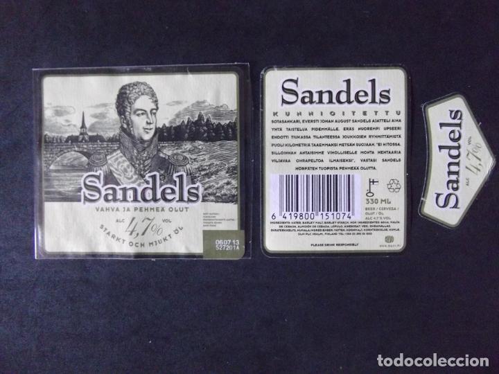 Alte Etiketten: CERVEZA-V9ET-7-ETIQUETAS-SANDELS