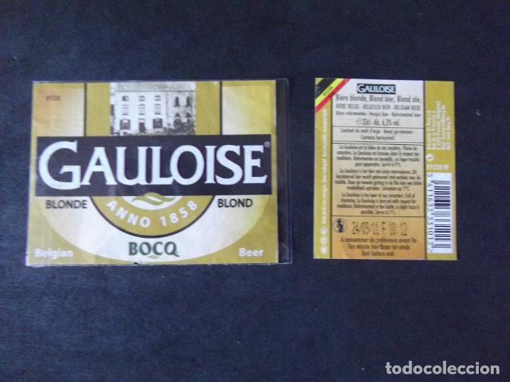 Alte Etiketten: CERVEZA-V9ET-7-ETIQUETAS-GAULOISE