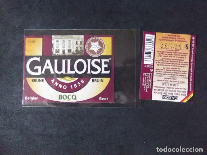 Etiquetas antiguas: CERVEZA-V9ET-7-ETIQUETAS-GAULOISE