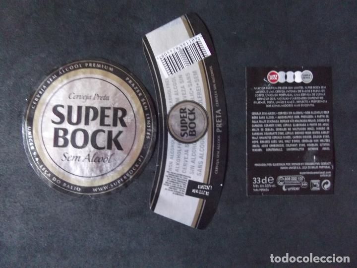 Etiquetas antiguas: CERVEZA-V9ET-7-ETIQUETAS-SUPER BOCK