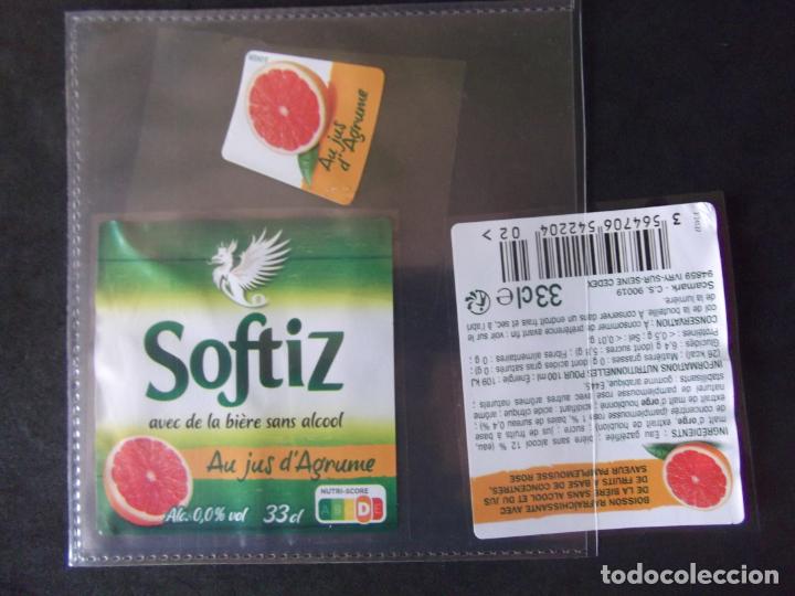 Etiquetas antiguas: CERVEZA-V9ET-7-ETIQUETAS-SOFTIZ