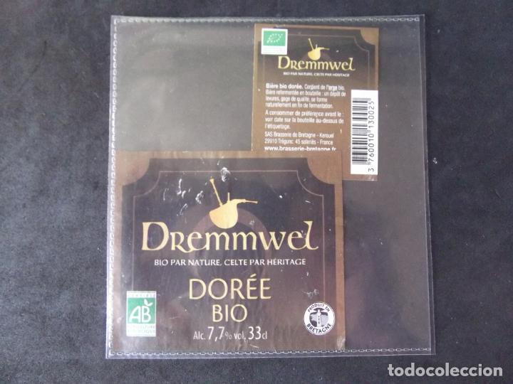 Etiquetas antiguas: CERVEZA-V9ET-7-ETIQUETAS-DREMMWEL