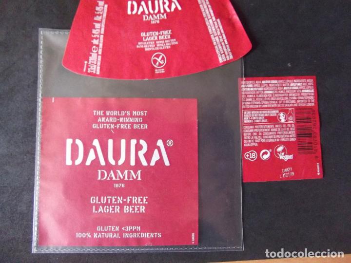 &Eacute;tiquettes anciennes: CERVEZA-V9ET-7-ETIQUETAS-DAMM-DAURA