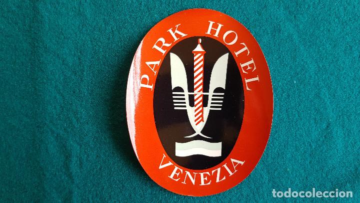Etiquetas antiguas: ETIQUETA PARK HOTEL VENEZIA - ITALIA