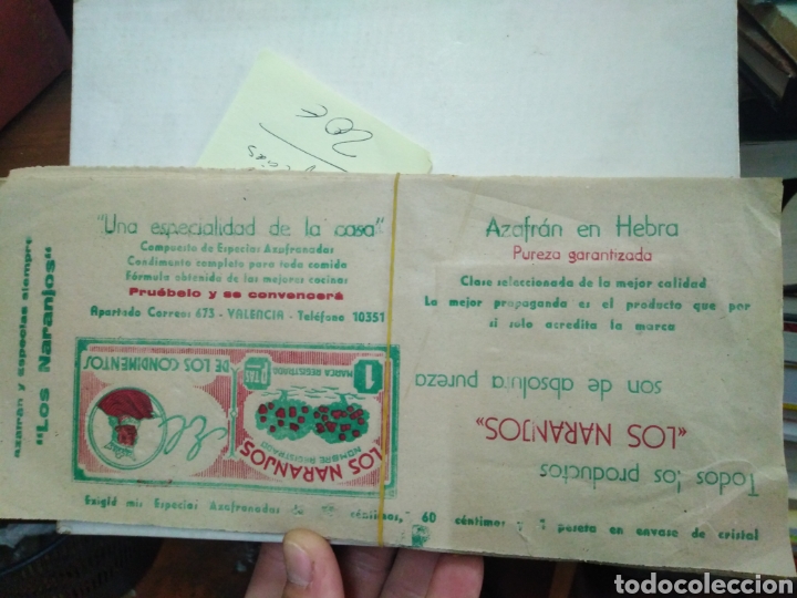 Etiquetas antiguas: LOTE DE 80 ETIQUETAS AZAFR&Aacute;N Y ESPECIAS LOS NARANJO-A&Ntilde;OS 60
