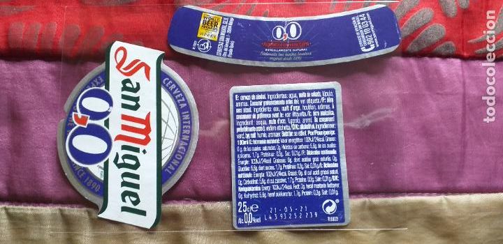 Etiquetas antiguas: CERVEZA-V9ET-4-ETIQUETAS-SAN MIGUEL-0,0.