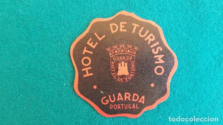 Etiquetas antiguas: ETIQUETA HOTEL DE TURISMO GUARDA - PORTUGAL