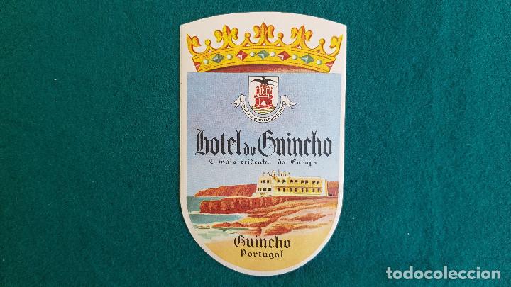 Etiquetas antiguas: ETIQUETA HOTEL DO GUINCHO - PORTUGAL