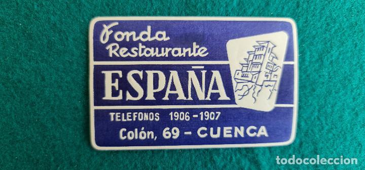 Etiquetas antiguas: ETIQUETA HOTEL ESPA&Ntilde;A CUENCA - ESPA&Ntilde;A