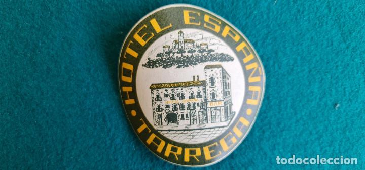 Etiquetas antiguas: ETIQUETA HOTEL ESPA&Ntilde;A TARREGA - ESPA&Ntilde;A