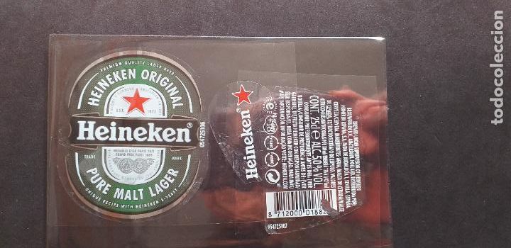 Etiquetas antiguas: CERVEZA-V9ET-III-ETIQUETAS-HEINEKEN