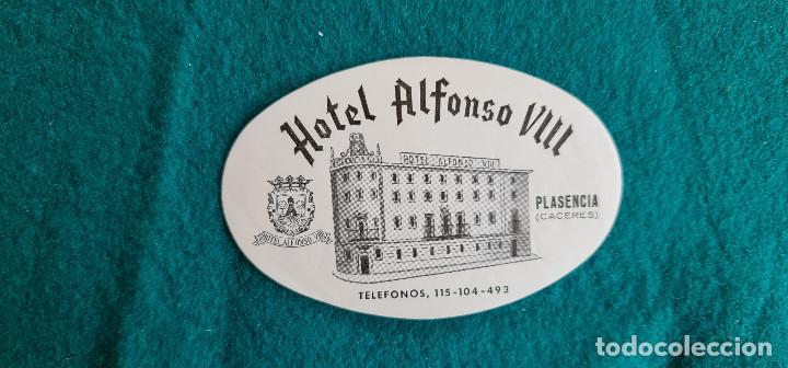 Etiquetas antiguas: ETIQUETA HOTEL ALFONSO VIII PLASENCIA (CACERES) - ESPA&Ntilde;A