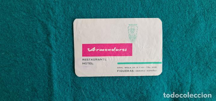 Etiquetas antiguas: ETIQUETA HOTEL ARMENDARES FIGUERAS (GERONA) - ESPA&Ntilde;A