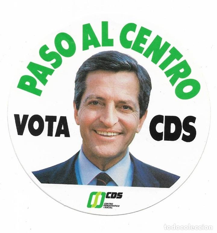 Alte Etiketten: Etiqueta adhesiva pol&iacute;tica del CDS de ADOLFO SUAREZ