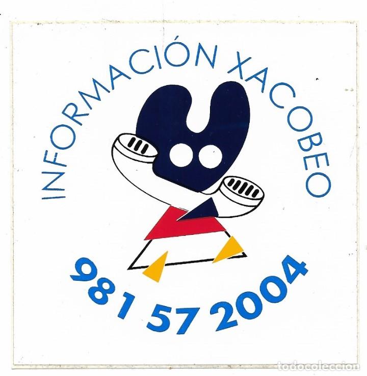Alte Etiketten: Etiqueta adhesiva de INFORMACI&Oacute;N XACOBEO 2004