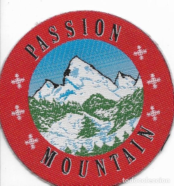 Alte Etiketten: etiqueta textil PASSION MOUNTAIN