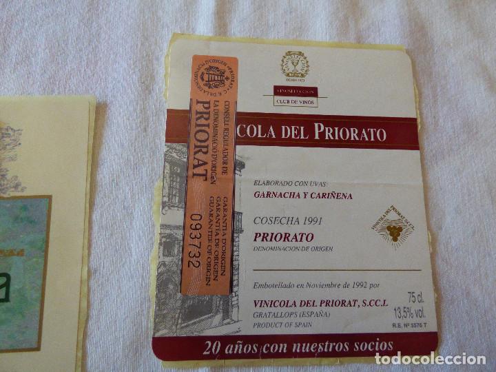Etiquetas antiguas: Priorato. - Foto 5