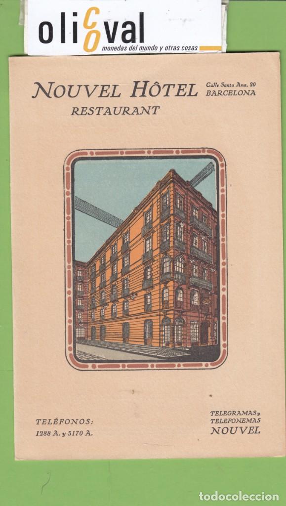 Etiquetas antiguas: ETIQUETA HISTORIA DOCUMENTAL HOTEL NOUVEL 1917-1926 4/5 EH3317/